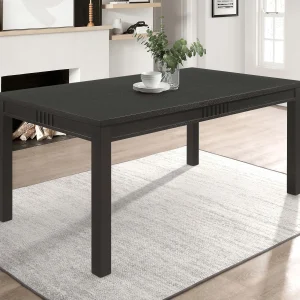 Marbrisa Rectangular 71-inch Wood Dining Table Matte Black
