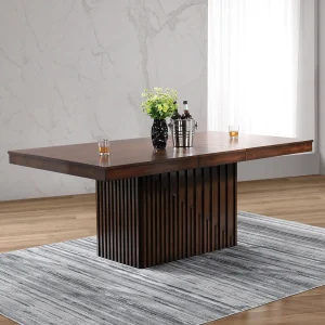 Briarwood 77-inch Extension Leaf Dining Table Mango Oak