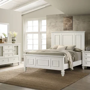 Sandy Beach 4-5 piece Eastern King Bedroom Set