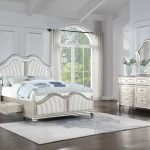 Evangeline 4-5 piece California King Bedroom Set