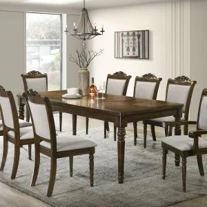 Willowbrook 9-piece Rectangular Dining Table Set Chestnut