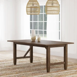 Matisse Rectangular 94-inch Wood Dining Table Light Brown