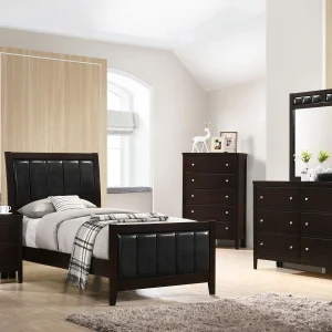 Carlton 4-5 piece Twin Bedroom Set