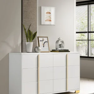 Marceline 6-drawer Dresser White
