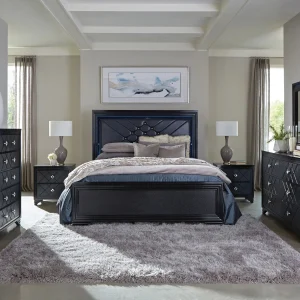 Penelope 5-piece Queen Bedroom Set Midnight Star