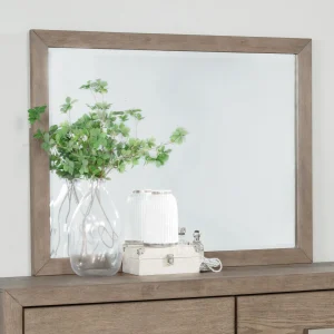 Kenora 6-drawer Dresser Mirror Barley Brown