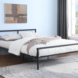 Fisher Metal Full Open Frame Bed Gunmetal