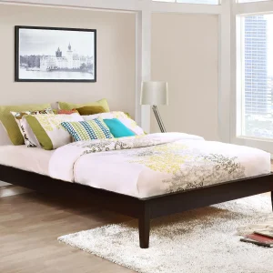 Hounslow Queen Universal Platform Bed Cappuccino