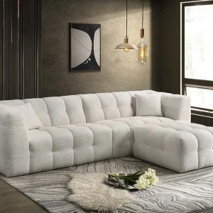 Juniper - Sectional - White