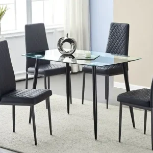 Astra - Dining Chair (Set of 4) - Black