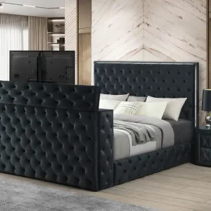 Diane - Nightstand - Black