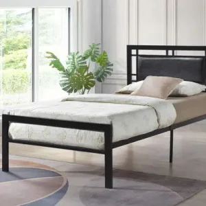 Oliver - Twin Bed - Black