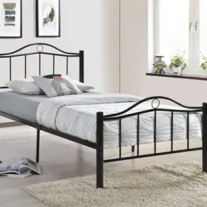 Teo - Twin Bed - Black
