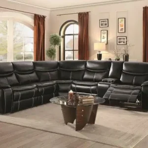 Emerson - Sectional - Black