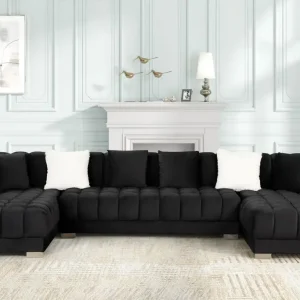 Meridian - Sectional - Black
