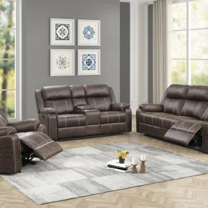 Lucca - Glider Recliner - Brown