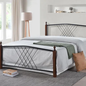 Waylen - Full Bed - Black/Cherry