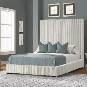 Sally - King Bed - Cream